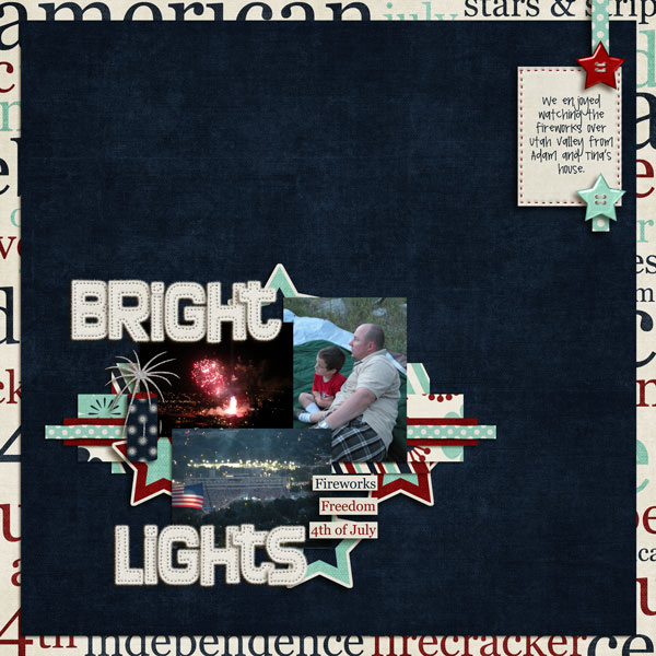 bright lights