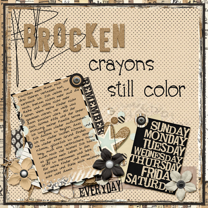 Brocken Crayons still color