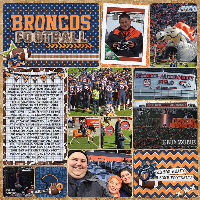 Broncos Football left