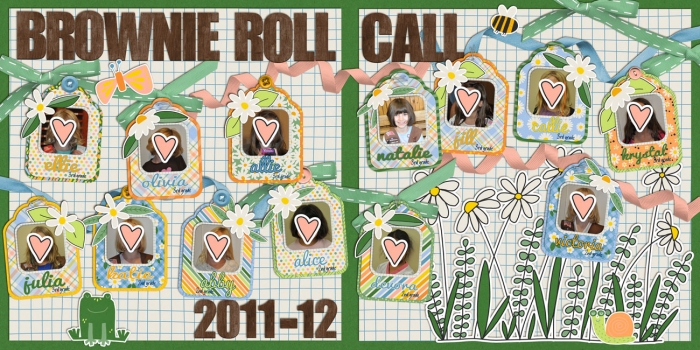 Brownie Roll Call