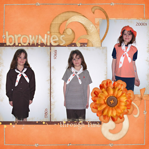 Brownies through time