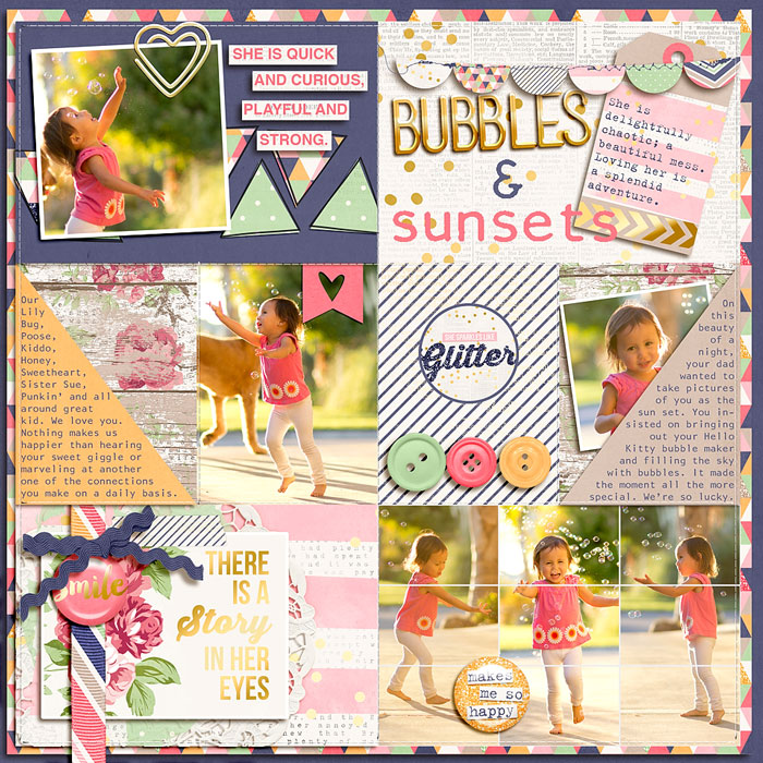 Bubbles & Sunsets