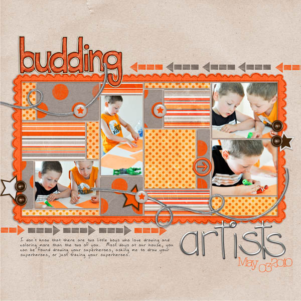budding artists