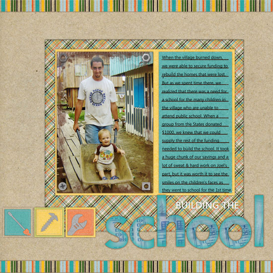 Building the School Page 1