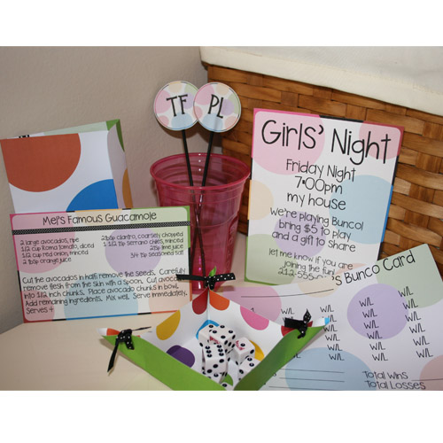 Bunco Night at my house!