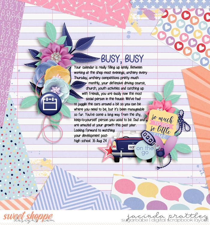 Busy, busy