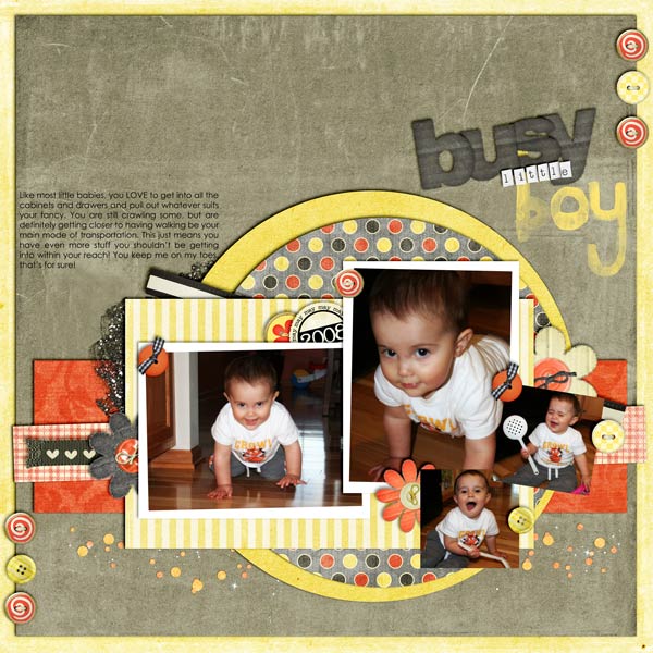 Busy Little Boy