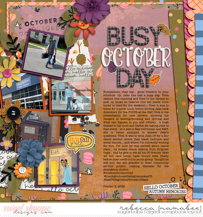 Busy October Day
