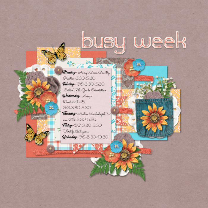 busy week