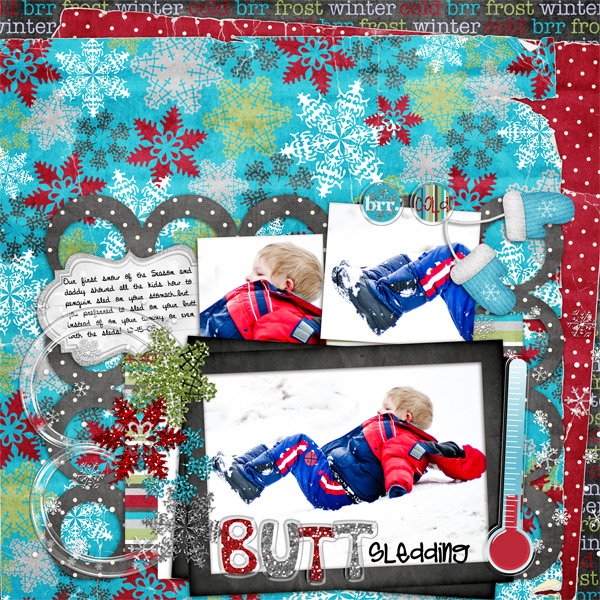 Butt Sledding