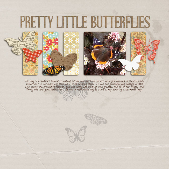butterflies.