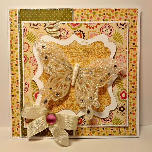 Butterfly card