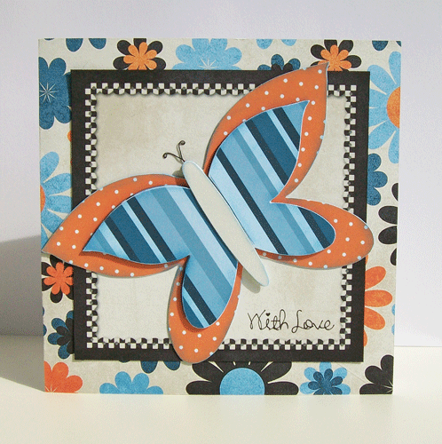 Butterfly card