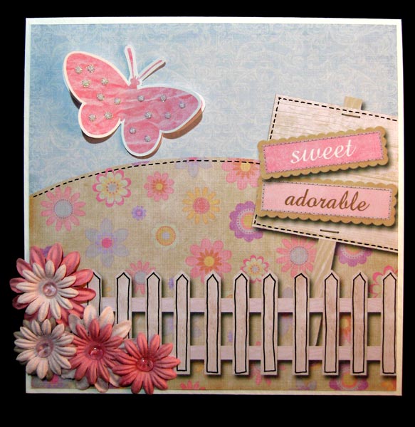Butterfly Garden (hybrid card)