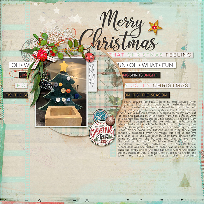 Button Tree Advent