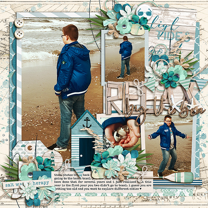 by the sea