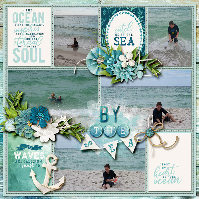 By the sea