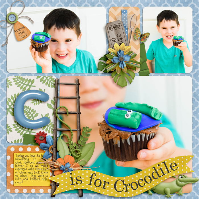 C is for Crocodile