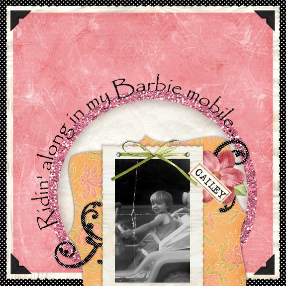 Cailey's Barbie Mobile