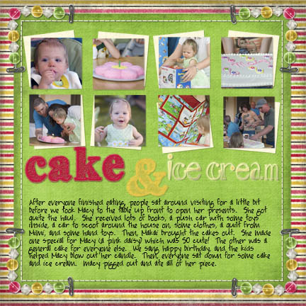 Cake and Ice Cream