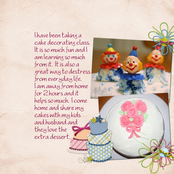 cake decorating
