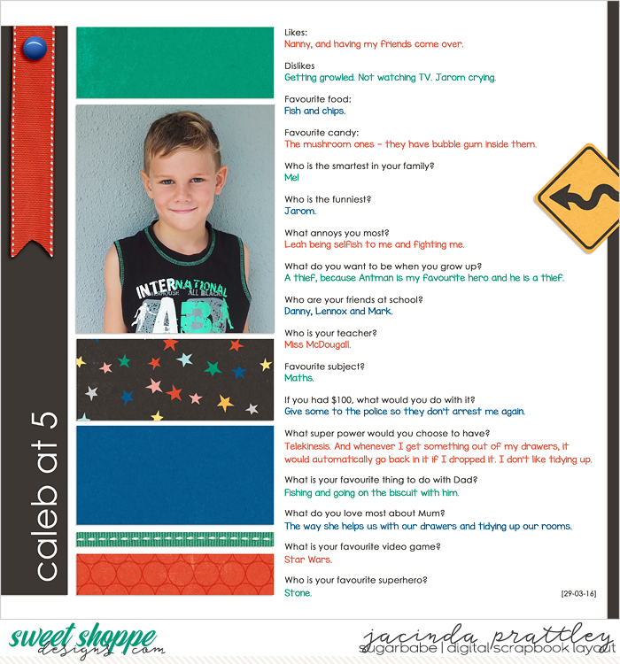 Caleb at 5