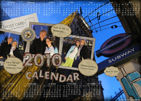 Calendar 2010 :: London