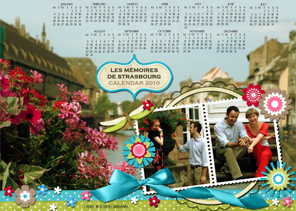 Calendar 2010 :: Strasbourg Memories