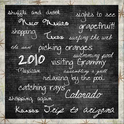 Calendar - cover page 2011