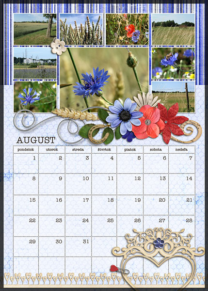 Calendar Kirchberg 2011 :: August