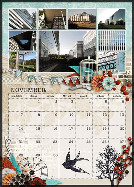 Calendar Kirchberg 2011 :: November