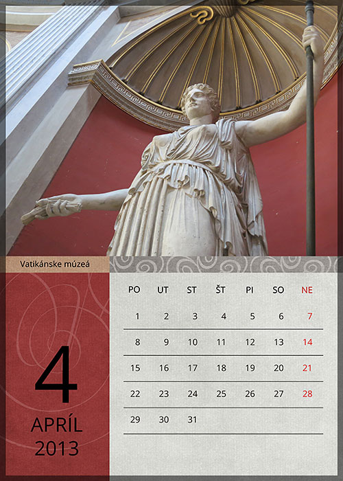 Calendar Roma 2013 :: April