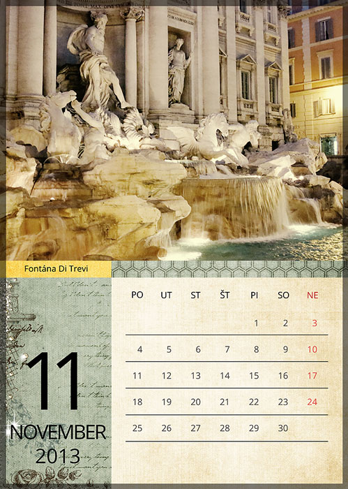 Calendar Roma 2013 :: November