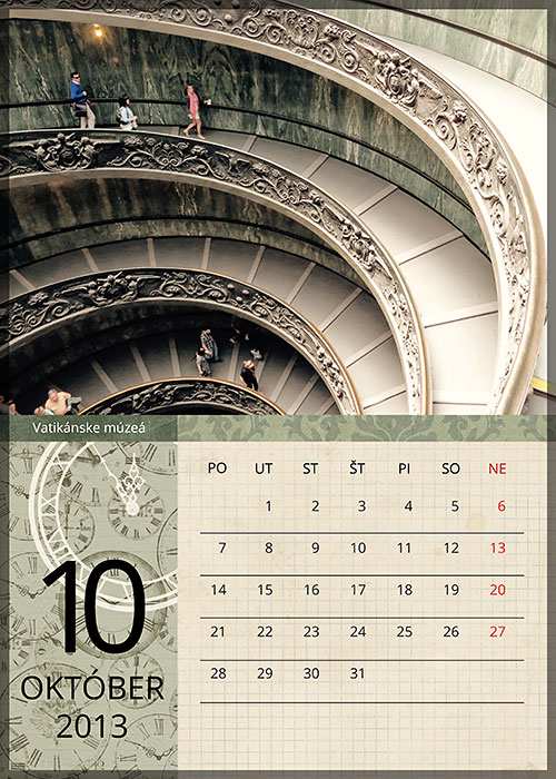 Calendar Roma 2013 :: October