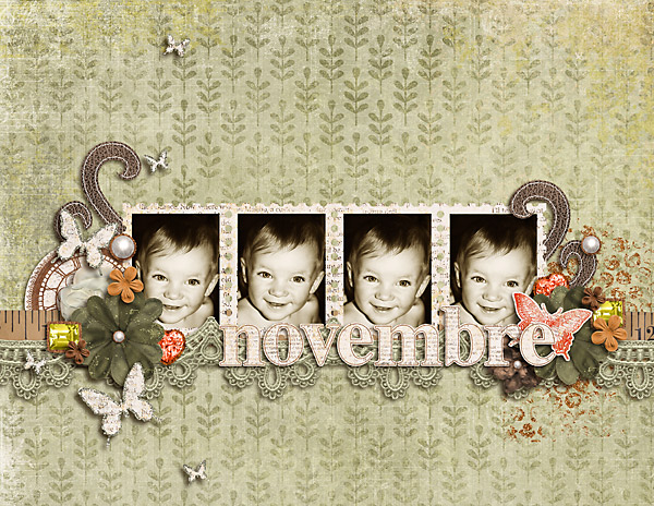 Calendar Topper - November