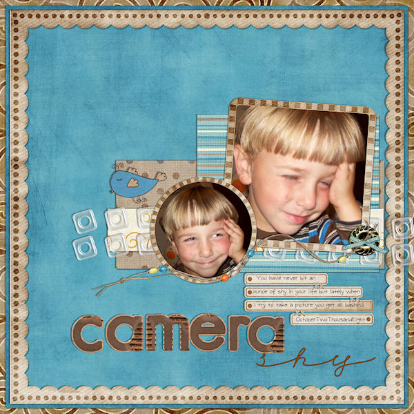 camera shy