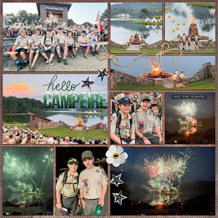 Camp Woodruff Campfire