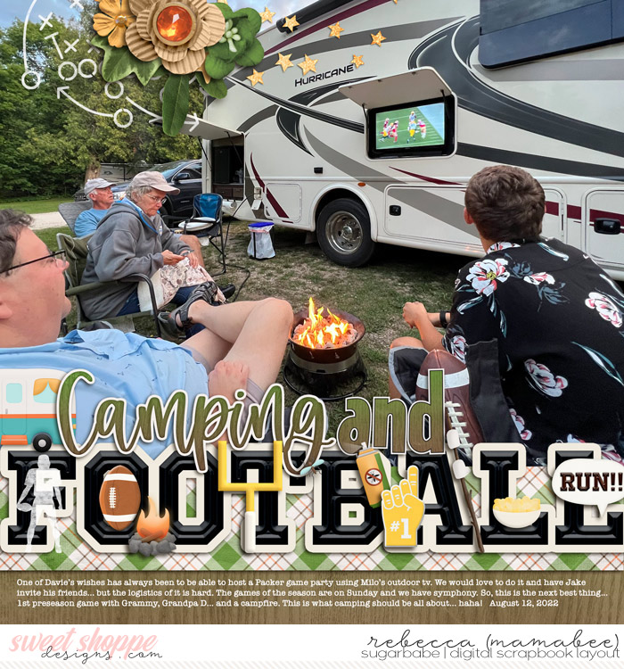 Camping and football