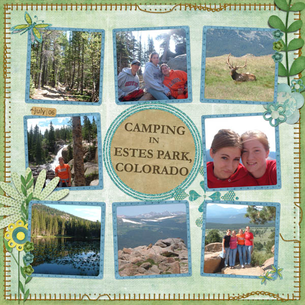 Camping in Estes Park, Colorado