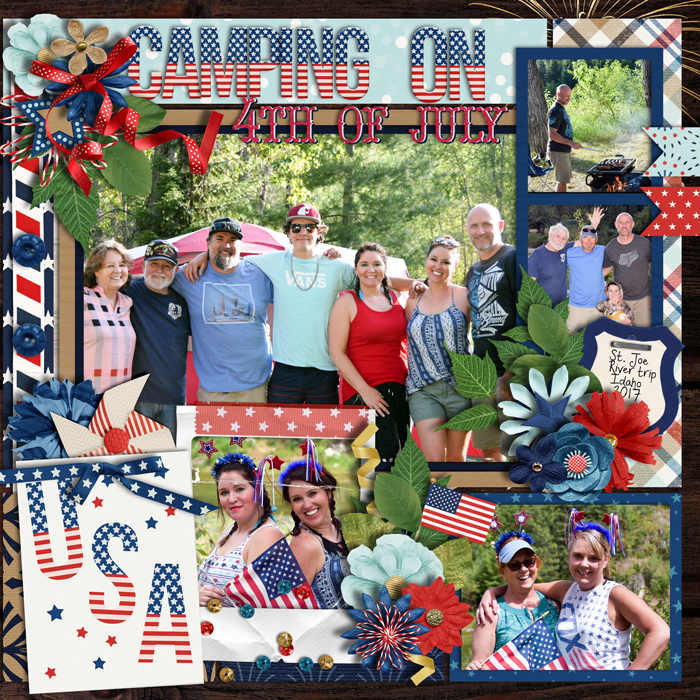 Camping on 4th of July