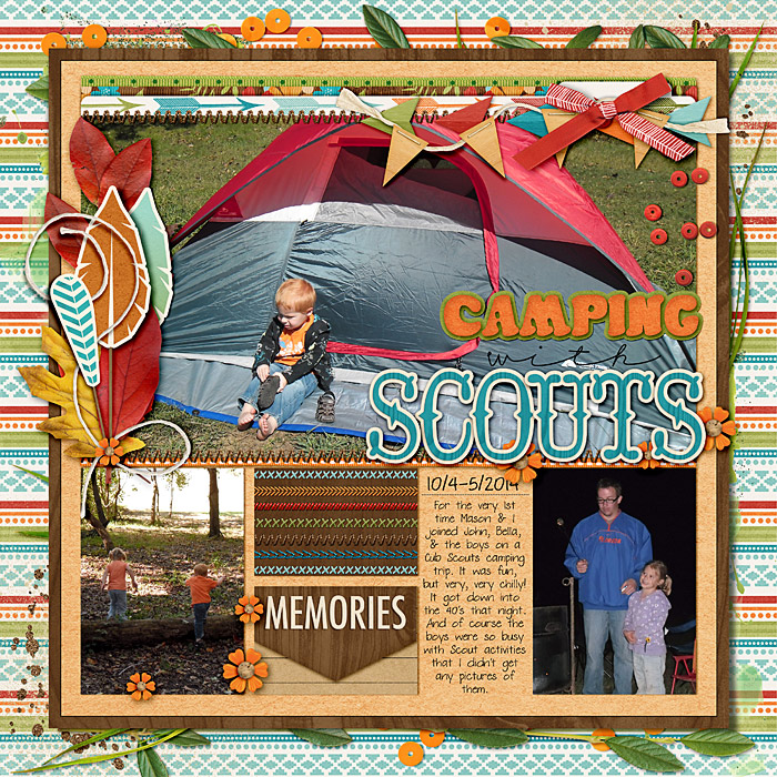 camping with scouts