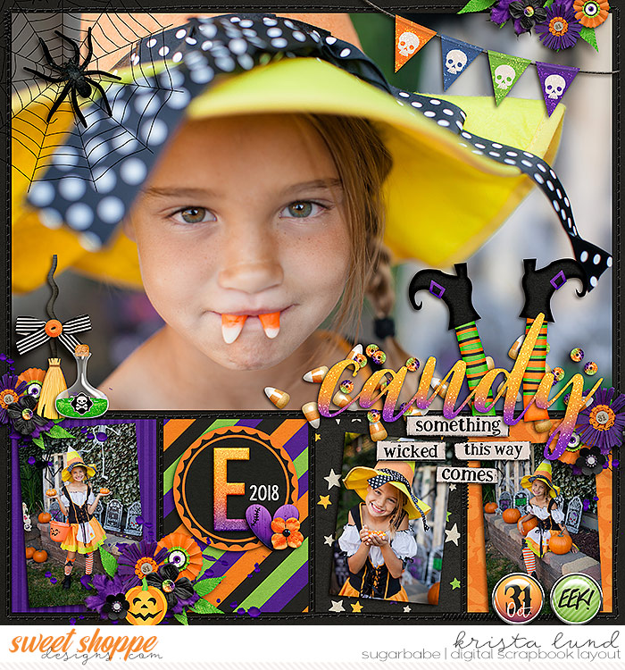 Candy Corn Witch
