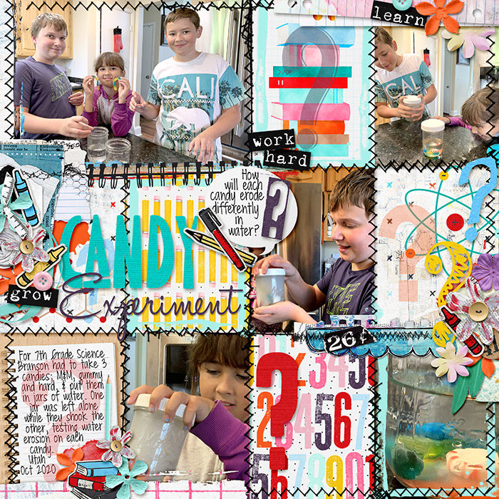 Candy Erosion Experiment