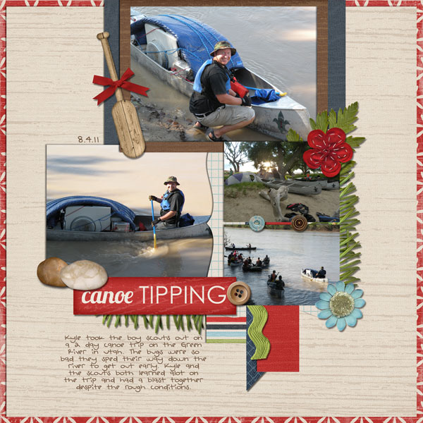 canoe tipping