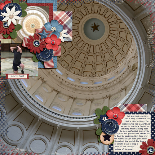 Capitol Dome July 2018 Bingo #12