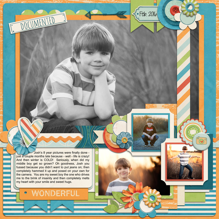 Capturing Life March Layouts