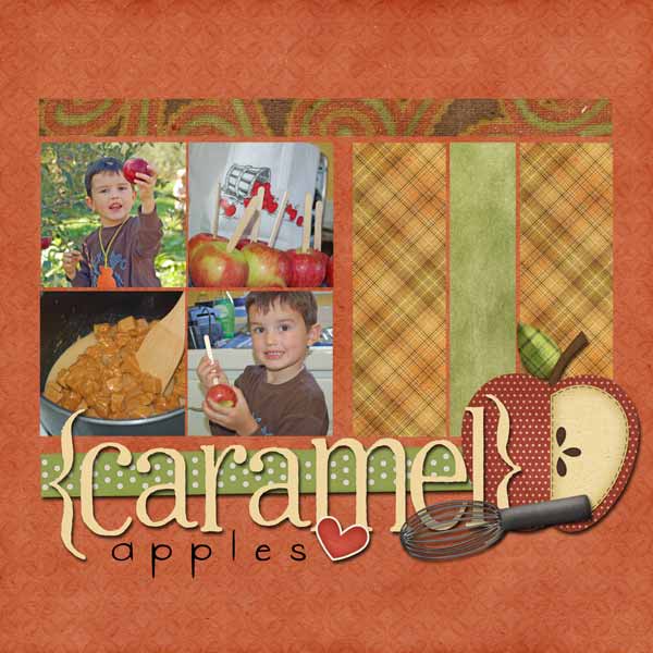 caramel apples