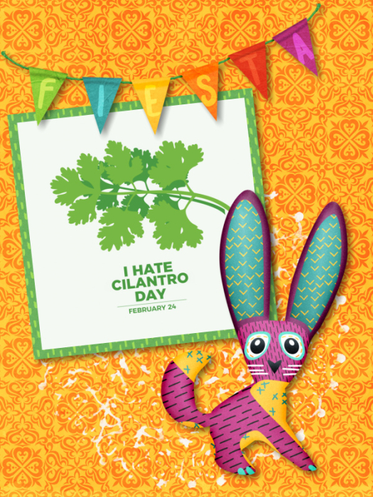 CARD I Hate Cilantro Day