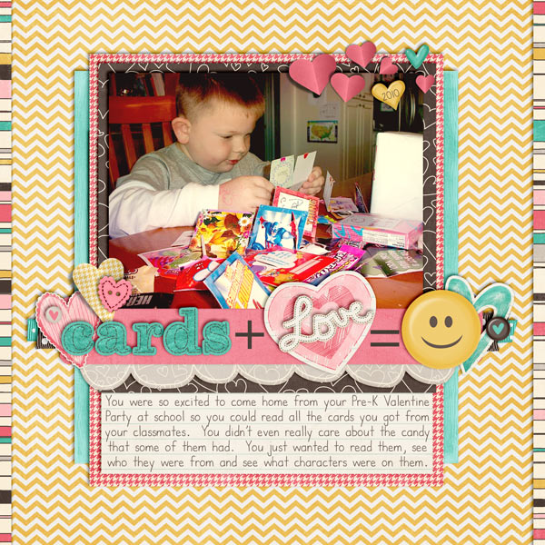 Cards + Love = Happy