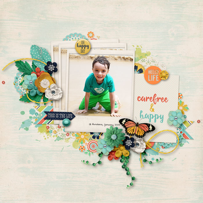 Carefree and Happy